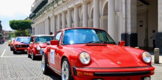 Motores que despiertan recuerdos: Xalapa celebra el Día del Padre con desfile de autos antiguos