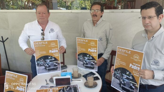 Desfile de Autos antiguos anuncio