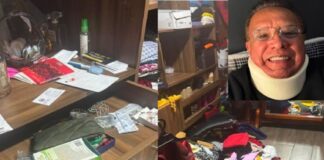 Edgar Hernández denuncia ante FGE Veracruz robo en su domicilio.