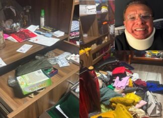Edgar Hernández denuncia ante FGE Veracruz robo en su domicilio.