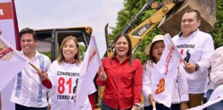 Cumple Rocío Nahle compromiso 81; inicia construcción de la carretera de Cerro Azul a la autopista