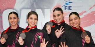 Entre espadas y sueños equipo femenil de Sable asegura plazas panamericanas.