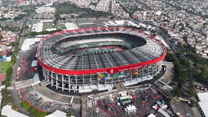 Estadio azteca en el mundial