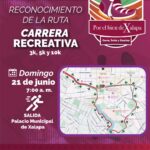 El próximo domingo, reconocimiento de la ruta para la Primera Carrera Atlética “Por el bien de Xalapa”