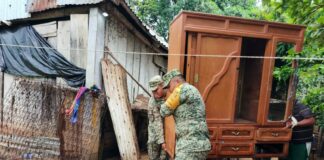 Ejército despliega Plan DN‑III‑E en Ciudad Isla tras intensas lluvias .