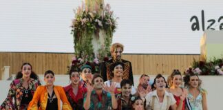 Estíbalitz Ruiz, del musical de Godspell de Antonio Banderas, conmueve con su voz al Papa durante su visita a España