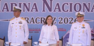 Veracruz, cuna de la soberanía marítima de México: Gobernadora