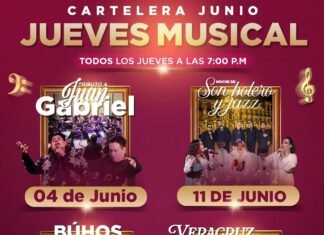 Jueves Musical llena de melodías y cultura la Plaza Lerdo.