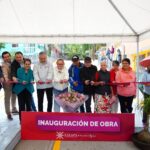 Entrega Daniela Griego obra de pavimentación en la colonia Revolución; se realizó en tiempo récord.