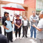 Atiende Daniela Griego las necesidades de la población en territorio, visitó la colonia Del Periodista