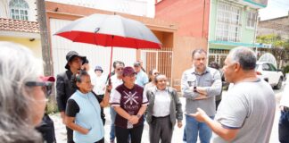 Atiende Daniela Griego las necesidades de la población en territorio, visitó la colonia Del Periodista