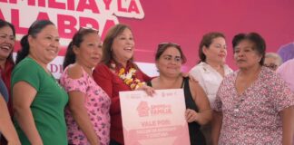 El norte llega hasta Pánuco; lleva Gobernadora 4 mil apoyos a 8 municipios de la Huasteca