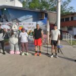 Fomentando un estilo de vida saludable, autoridades municipales participaron en carrera comunitaria