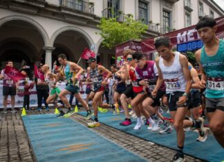 Con la participación de más de 800 personas, Ayuntamiento realizó la primera Gran Carrera Atlética “Por el Bien de Xalapa”