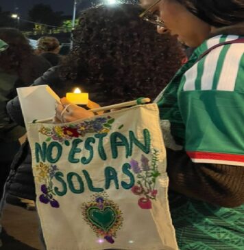 Buscadoras de 10 Estados marchan al Estadio Azteca para visibilizar a los 133 mil desaparecid@s en México