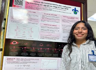 Del aula al cosmos: María de los Ángeles Aguirre Cortés gana certamen nacional de física.