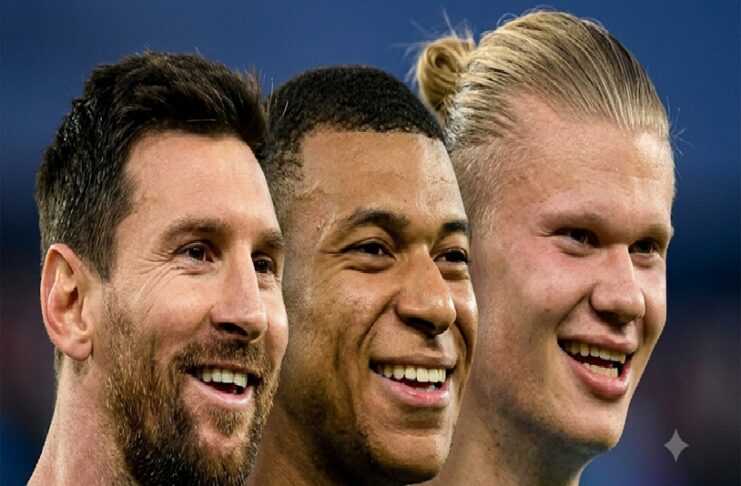 Messi, Mbappé y Haalandse disputan la cerrada batalla por la Bota de Oro del Mundial 2026