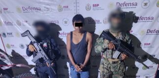 SSP y fuerzas federales aseguran más de 36 kilogramos de posibles narcóticos