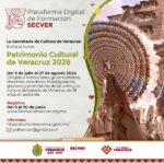 Invita la SECVER al curso virtual Patrimonio Cultural Veracruzano