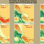 Pronostican lluvias y calor para la semana del 22 al 28 de junio en Veracruz