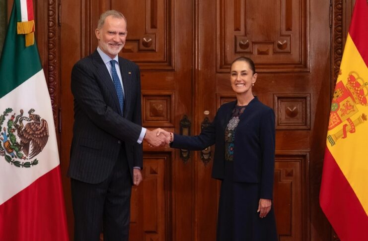 Encuentro privado entre Sheinbaum y Felipe VI simboliza el deshielo diplomático