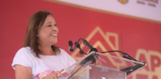 Rocío Nahle gestiona apoyo de CFE para instalación de ventiladores y aires acondicionados en escuelas de Veracruz