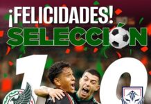 Gobernadora Rocío Nahle felicita a selección mexicana por Triunfo ante Corea