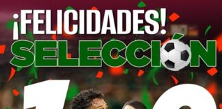 Gobernadora Rocío Nahle felicita a selección mexicana por Triunfo ante Corea