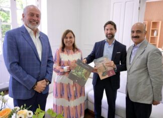 Gobernadora promueve vínculos comerciales con Líbano