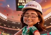 #Video: Gobernadora Rocío Nahle festeja el triunfo mundialista histórico de México
