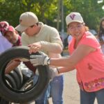 Rosa María recolecta mil 710 toneladas de cacharros en colonias de la ciudad de Veracruz