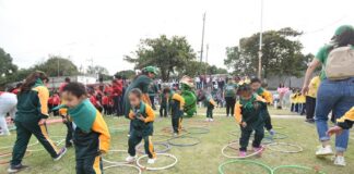 Imparte SEV curso de ludomotricidad dirigido a docentes de Educación Física