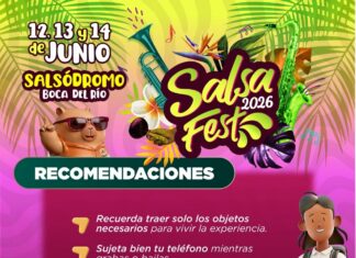 Vive un Salsa Fest seguro y responsable