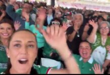 ¿Desde donde vio la inauguración del mundial la Presidenta Claudia Sheinbaum?