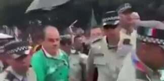 #Video: Reclaman que la Guardia Nacional reprima a Madres buscadoras y escolte a Cuauhtémoc Blanco
