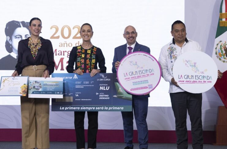 Presidenta Sheinbaum obsequiará 6 viajes dobles al sureste para los papás de México