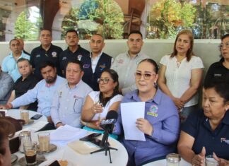 Sindicatos denuncian reducción de hasta 40% en pensiones del IPE y piden audiencia con Rocío Nahle.