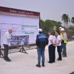 Avance del 72.3% y conclusión en julio para el Distribuidor vial de Veracruz