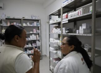 Avanza estrategia para el abasto de medicamentos, 9 mil unidades fueron distribuidas en el sur