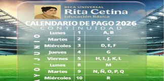 Inicia dispersión de la Beca Rita Cetina para estudiantes de continuidad en Veracruz.