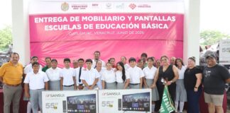 Atiende Gobierno de Veracruz rezago histórico de 232 planteles escolares
