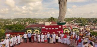 SECVER participó en la Ofrenda al Volador celebrada en la Feria de Corpus Christi