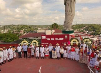 SECVER participó en la Ofrenda al Volador celebrada en la Feria de Corpus Christi