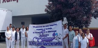 Enfermeras respaldan a jefa del Hospital General de Zona 11 del ISSSTE en Xalapa; rechazan acusaciones