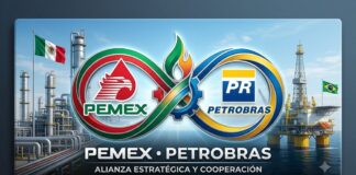 Pemex y Petrobras exploran alianza estratégica para impulsar proyectos petroleros en el Golfo de México