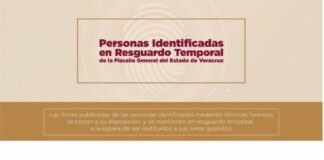 Micrositio de la Fiscalía de Veracruz facilitó identificación de 13 personas