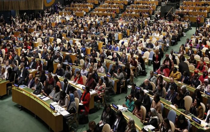 Mujeres aspirantes a la ONU - Asamblea ONU Mujeres
