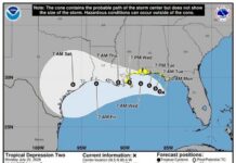 Bertha se formará este lunes en el Golfo de México;