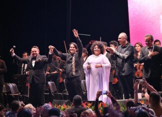 Con la unión de tres voces extraordinarias cerró el Festival del Bolero y el Jazz