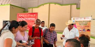 Llegan más de 563 vacantes a El Higo y San Juan Evangelista con la Caravana de Servicios